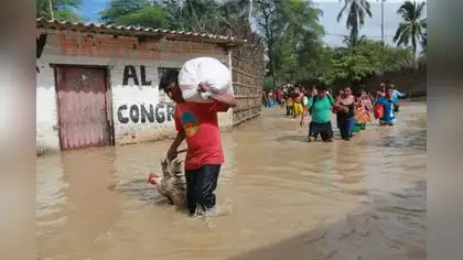 Lluvias constantes afectaron a más de 168,000 en el Perú Lluvias constantes afectaron a más de 168,000 en el Perú