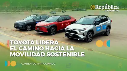 Toyota lidera el camino hacia la movilidad sostenible Toyota lidera el camino hacia la movilidad sostenible