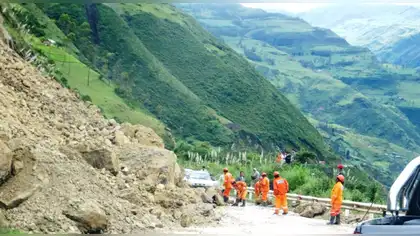 Detectan peligro geológico muy alto en localidad de Cajamarca Detectan peligro geológico muy alto en localidad de Cajamarca
