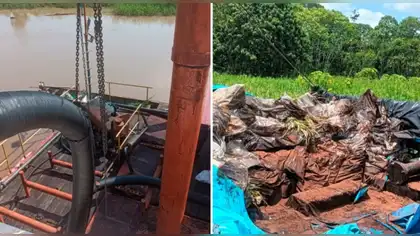 Loreto: Nuevo derrame de petróleo afecta el río Marañón Loreto: Nuevo derrame de petróleo afecta el río Marañón