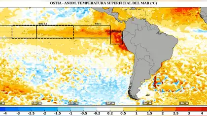 Agencia climática de EE.UU. confirma inicio del Niño Global Agencia climática de EE.UU. confirma inicio del Niño Global