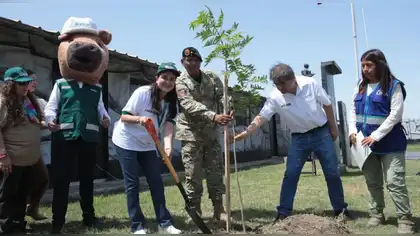 Cuartel del Ejército Peruano es arborizado con 700 plantones Cuartel del Ejército Peruano es arborizado con 700 plantones