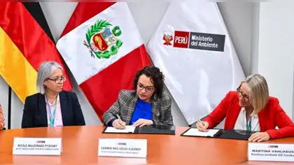 Suscriben convenio para reforzar acción climática en el Perú