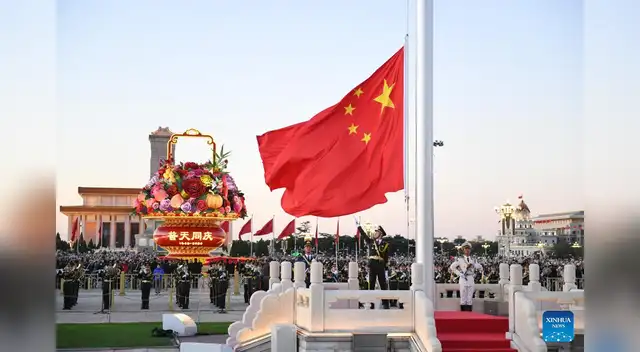 Fiesta nacional: China celebra 76 años como República Popular