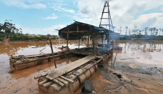 14 distritos de Loreto se ven afectados por la minería ilegal