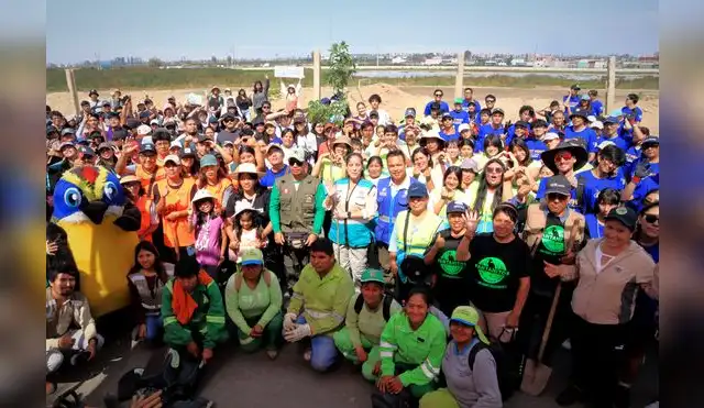 Entusiastas reforestan alrededores de los Pantanos de Villa Entusiastas reforestan alrededores de los Pantanos de Villa