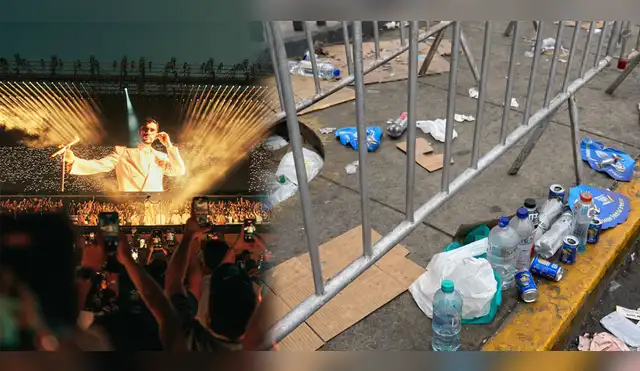 Bad Bunny llenó estadios; la educación ambiental no llegó al concierto