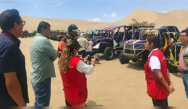 Descontrol de ‘tubulares’ informales y falta de plan de conservación en la ACR Laguna de Huacachina Descontrol de ‘tubulares’ informales y falta de plan de conservación en la ACR Laguna de Huacachina