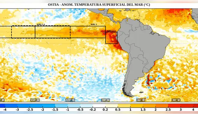 Agencia climática de EE.UU. confirma inicio del Niño Global