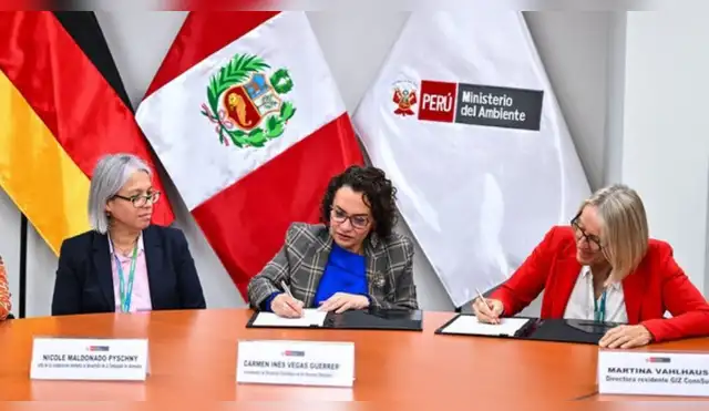 Suscriben convenio para reforzar acción climática en el Perú Suscriben convenio para reforzar acción climática en el Perú