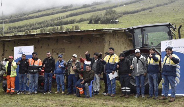 Gold Fields contribuye al mejoramiento del sector agrícola y ganadero en el caserío de alto coymolache
