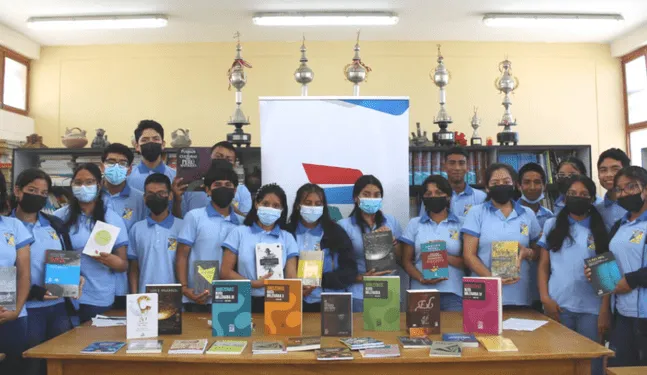 Petroperú contribuye a la implementación de bibliotecas de Talara