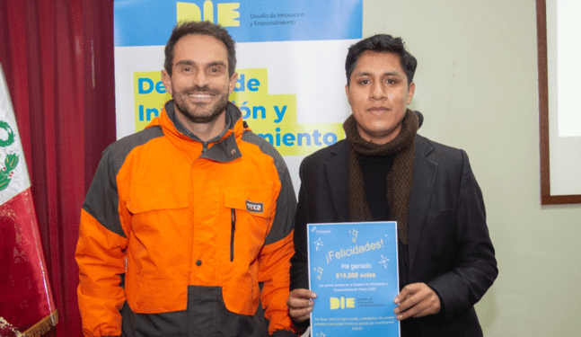 Creador de prótesis gana el primer ‘Desafío de Innovación y Emprendimiento’ de la región Pasco