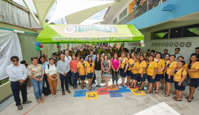 Ferreyros y Orvisa inauguran colegio inicial en Pucallpa