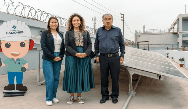 Textiles Camones da un paso hacia la sostenibilidad con paneles solares