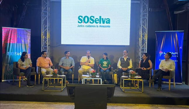 Latam Airlines lanza programa "SOS SELVA" en favor de la Amazonía"