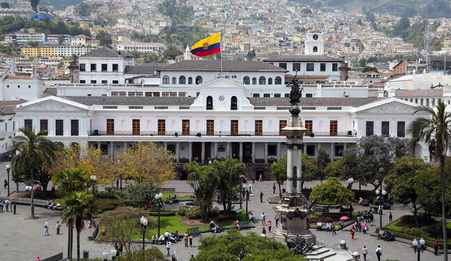 Ecuador despliega plan para mitigar el cambio climático