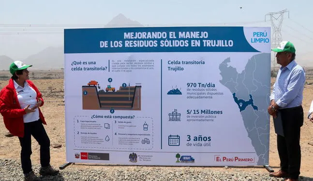 Trujillo tendrá moderno centro para disposición de residuos