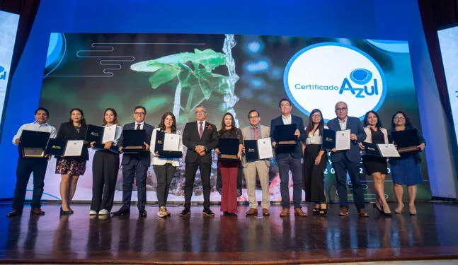 Empresas peruanas son reconocidas por uso eficiente del agua