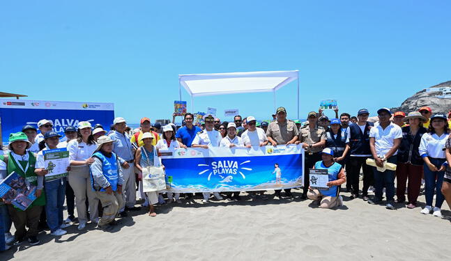 Campaña gubernamental busca salvar las playas del país