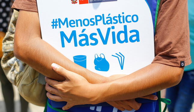 Campaña "Menos plástico, más vida" se ejecutará todo el año