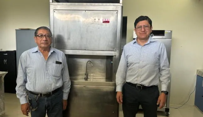 Sistema portátil produce agua a partir del aire