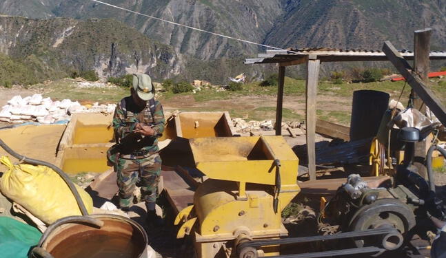 Fiscalía Ambiental ejecuta operativo contra minería ilegal