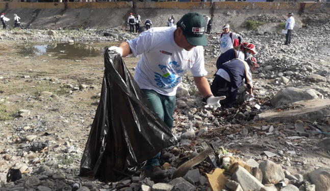 Ministro hace llamado por el cuidado del medioambiente