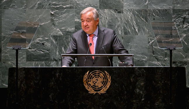 Antonio Guterres insta a "salvar al Pacífico" para "salvar al mundo"