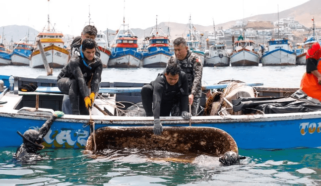 Buzos artesanales limpiarán el fondo marino en Piura