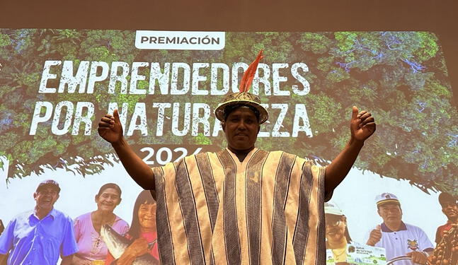 Emprendimiento sostenible recibe premio nacional del Minam