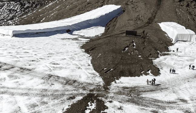 Suiza e Italia redefinen fronteras a causa del cambio climático