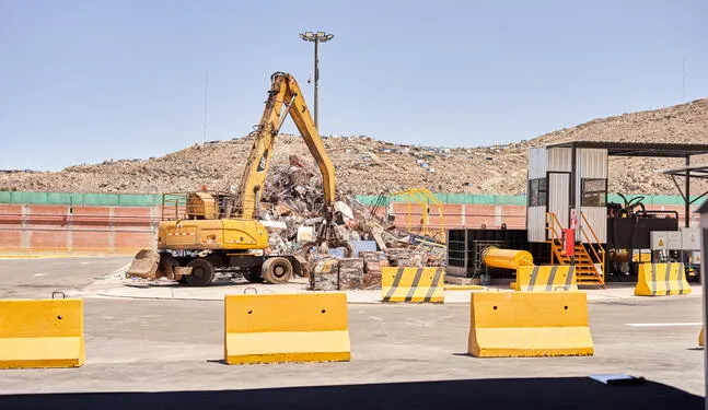 Siderperú inaugura moderno centro para reciclaje de chatarra