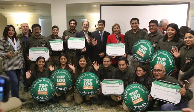 Destinos peruanos obtuvieron reconocimiento “Green Destinations”
