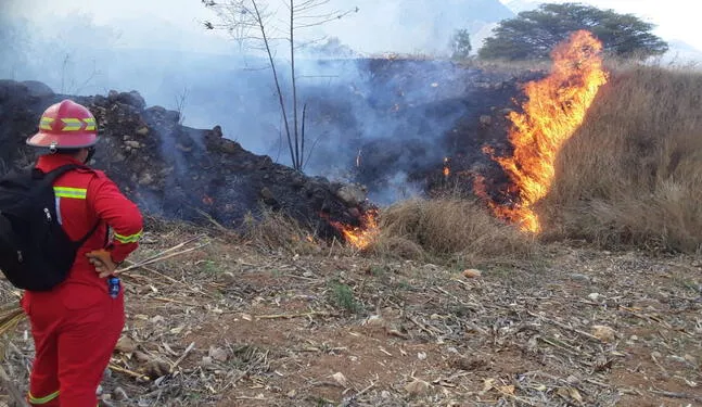 Evaluarán impacto de incendios forestales en Cajamarca