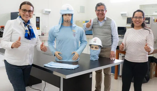 Investigadores peruanos crean tela antimicrobiana y con protección UV