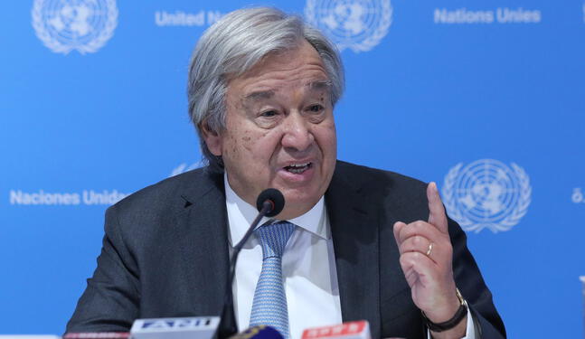 ONU pide reducción "dramática" de las emisiones en 2025