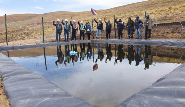 Implementan qochas en Moquegua para evitar estrés hídrico