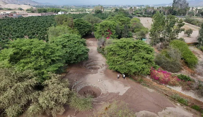 Nasca: Huaico e inundación afectan Acueductos de Cantalloc