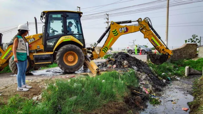 Retiran gran cantidad de escombros de los Pantanos de Villa