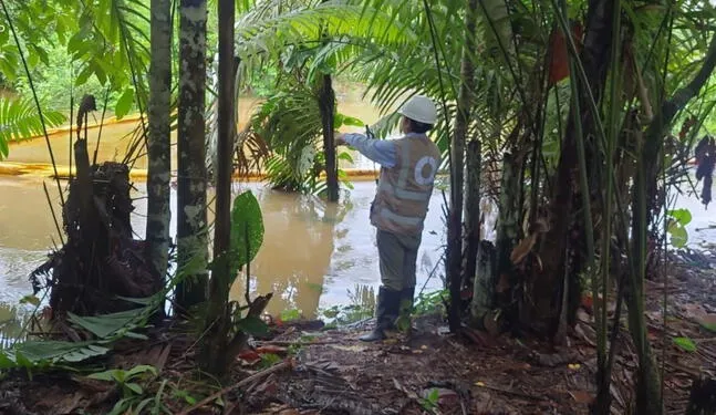 OEFA acude a Amazonas por nuevo derrame de crudo