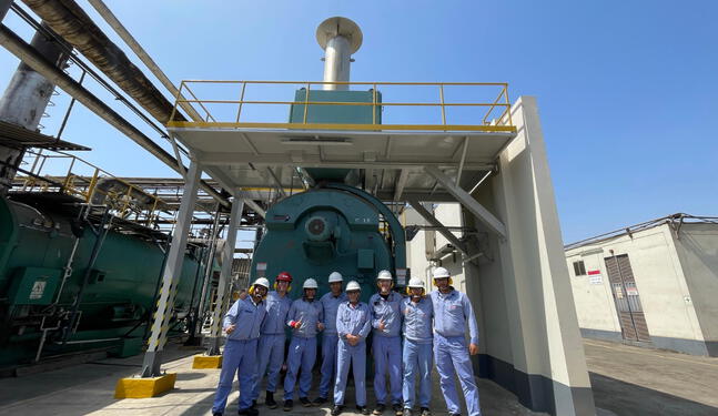 Compañía de alimentos implementa caldera que reduce emisiones de CO2