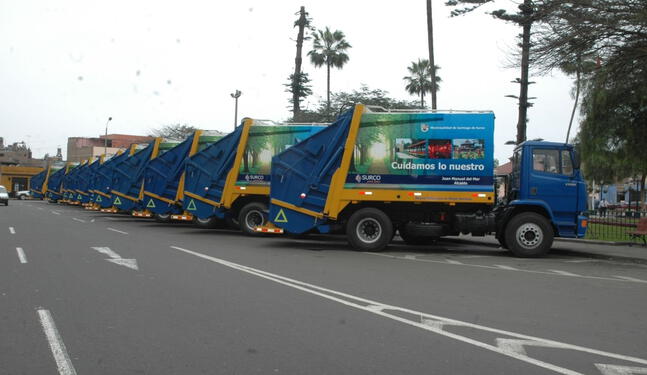 Perú compra 143 nuevos camiones compactadores de residuos sólidos