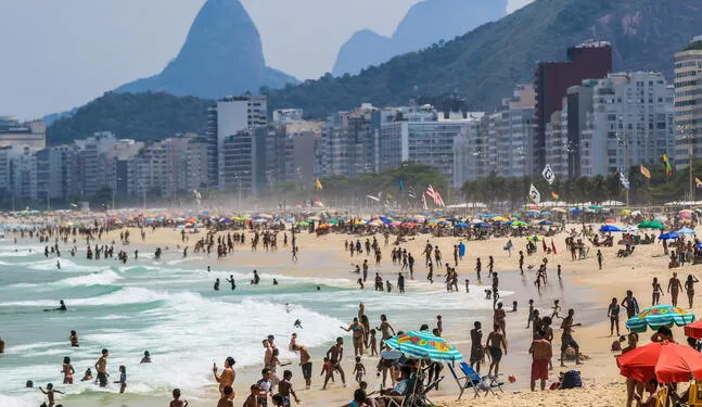 Brasil: Ola de calor sofoca a Río de Janeiro