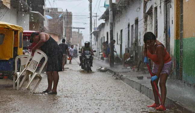 Perú soportará lluvias intensas en marzo y abril