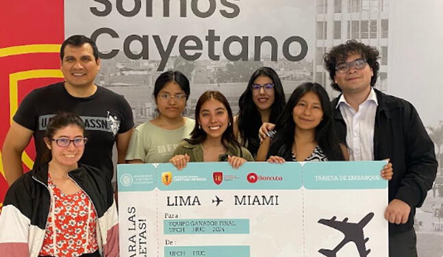 Estudiantes peruanos crean innovador sistema para enfrentar sequías