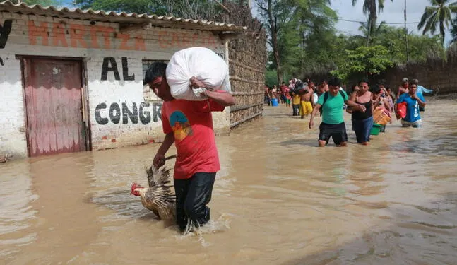 Lluvias constantes afectaron a más de 168,000 en el Perú