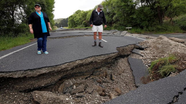 Terremoto de 6,8 grados sacude Nueva Zelanda
