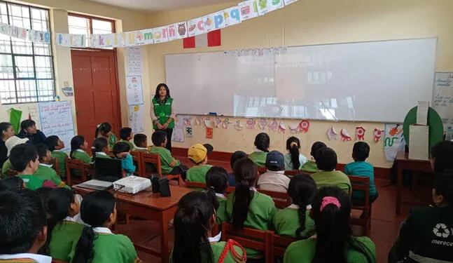 Escolares de Piura se convierten en promotores ambientales