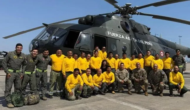 Se gradúa primara brigada helitransportada contra incendios forestales